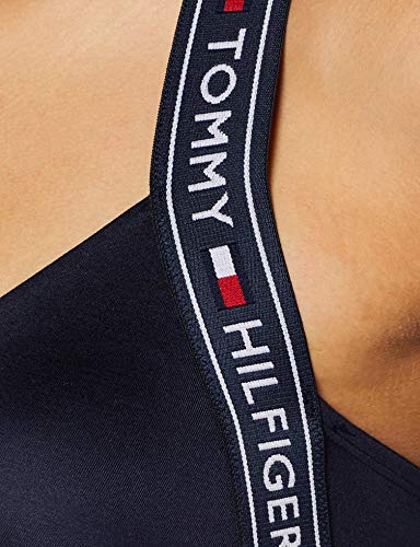 Tommy Hilfiger X Sujetador estilo bralette, Azul (Navy Blazer 416), LG para Mujer Tommy Hilfiger X Sujetador estilo bralette, Azul (Navy Blazer 416), LG para Mujer