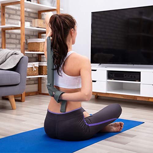 TOMSHOO Juego de Colchoneta Yoga, Esterilla Yoga Antideslizante de TPE 6mm/ 2 Bandas Resistencia Fitness/ 2 Bandas Elásticas Glúteos/Correa Yoga Algodón y Bolsa de Malla TOMSHOO Juego de Colchoneta Yoga, Esterilla Yoga Antideslizante de TPE 6mm/ 2 Bandas Resistencia Fitness/ 2 Bandas Elásticas Glúteos/Correa Yoga Algodón y Bolsa de Malla