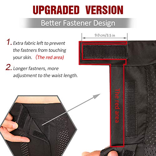 TOMSHOO Pantalones Cortos Acolchados 3D, Pantalones Cortos de Esquí, Protección Cadera para Esquí Patinaje Snowboard Hockey Patineta Deportes TOMSHOO Pantalones Cortos Acolchados 3D, Pantalones Cortos de Esquí, Protección Cadera para Esquí Patinaje Snowboard Hockey Patineta Deportes