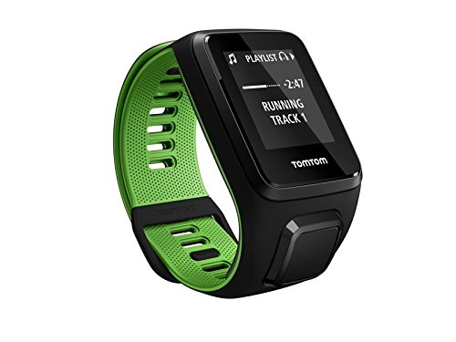 TomTom Runner 3 Cardio+Music, Reloj cardio y música, Negro/Verde, L (Grande) TomTom Runner 3 Cardio+Music, Reloj cardio y música, Negro/Verde, L (Grande)