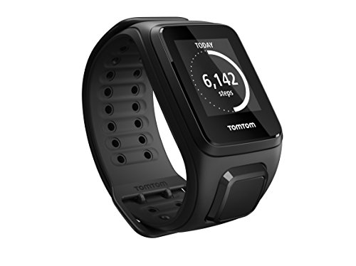 TomTom Spark Cardio Music Reloj Deportivo, Hombre, Negro, L