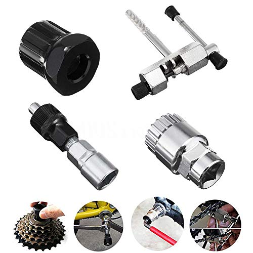 TONGXU Kit de Herramientas de Reparación de Bicicletas Incluyen Extractor de Manivela de Bicicleta Interruptor de Cadena de Bicicleta Herramienta de Extracción de Pedalier de Bicicleta TONGXU Kit de Herramientas de Reparación de Bicicletas Incluyen Extractor de Manivela de Bicicleta Interruptor de Cadena de Bicicleta Herramienta de Extracción de Pedalier de Bicicleta