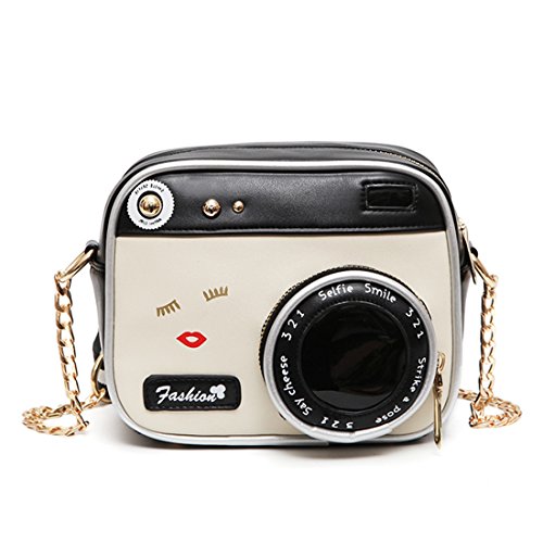 TOOGOO Bolso de hombro nueva marea femenina bolso retro bolso de hombro de la camara de moda bolso de fiesta pequeno bolso de mensajero de cadena TOOGOO Bolso de hombro nueva marea femenina bolso retro bolso de hombro de la camara de moda bolso de fiesta pequeno bolso de mensajero de cadena