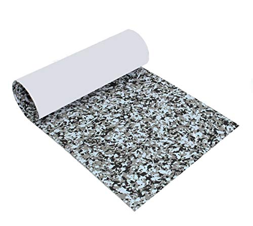 Toogou Alfombrilla de espuma EVA en relieve para suelos marinos (98 x 28 pulgadas, camuflaje) con fuerte pegamento en la parte posterior, DIY Decking para barcos, kayak (camuflaje de nieve) Toogou Alfombrilla de espuma EVA en relieve para suelos marinos (98 x 28 pulgadas, camuflaje) con fuerte pegamento en la parte posterior, DIY Decking para barcos, kayak (camuflaje de nieve)