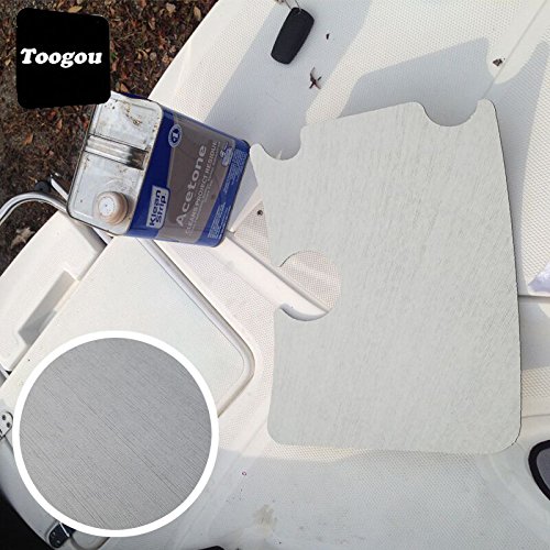 Toogou Nueva generación de espuma Eva pura gris marino tapete (94 pulgadas × 35.4 pulgadas) respaldado con adhesivo 3M, cubierta de teca sintética para barcos, kayak Toogou Nueva generación de espuma Eva pura gris marino tapete (94 pulgadas × 35.4 pulgadas) respaldado con adhesivo 3M, cubierta de teca sintética para barcos, kayak
