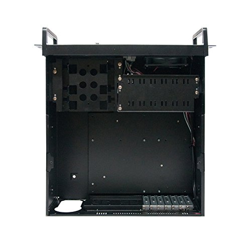 Tooq rack-406n - Caja para Ordenador (para Rack de 19", Formato ATX Cierre Frontal con Llave, 2 x USB 2.0).