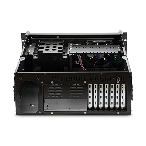 Tooq rack-406n - Caja para Ordenador (para Rack de 19", Formato ATX Cierre Frontal con Llave, 2 x USB 2.0).
