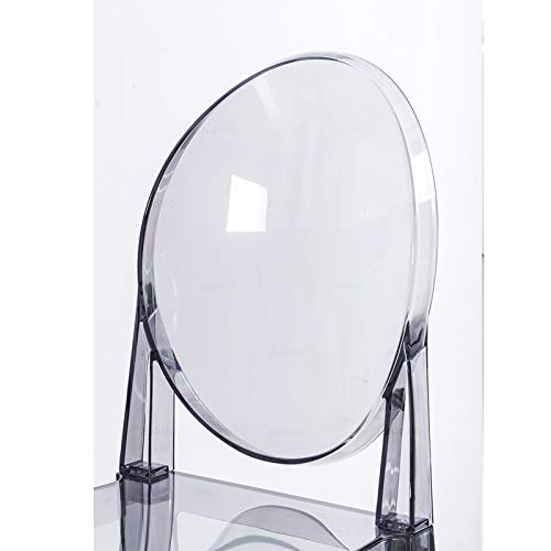 TopJiä Acrílico Silla Fantasma Transparente Taburete De Bar,Moderne Sillas Giratorias con Respaldo,Plástico Taburetes De Bar,para,Cafeterías,Bar,Club,Bar,Piscina,Silla,Taburetes