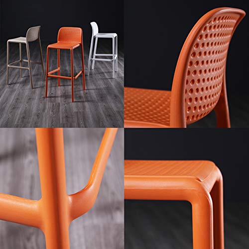 TopJiä PP Plástico Taburete De Bar con Respaldo,Bar Taburetes Alto Restaurante Bar Taburete,Sillas Giratorias Hogar,para Cafeterías,Bar,Club,Bar,Piscina,Silla,Taburetes TopJiä PP Plástico Taburete De Bar con Respaldo,Bar Taburetes Alto Restaurante Bar Taburete,Sillas Giratorias Hogar,para Cafeterías,Bar,Club,Bar,Piscina,Silla,Taburetes