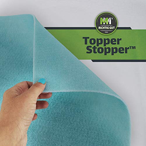 Topper Stopper | Base antideslizante para cama continental | Base antideslizante para colchones | Protector antideslizante | 150 x 190 cm