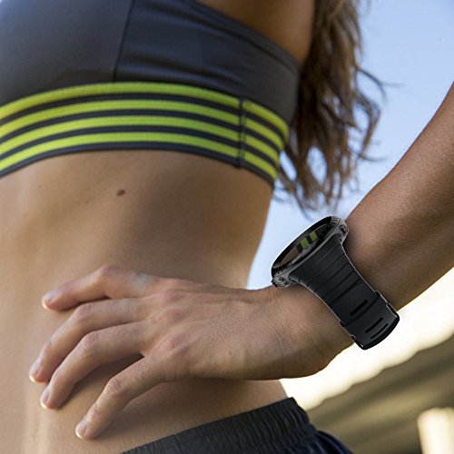 TOPsic Banda de Reloj para Suunto Core ,Correa Reemplazo de Silicona Suave Deportiva para Suunto Core Pulsera de actividad física y ritmo cardiaco, Para 5.51"-9.06" (140mm-230mm) Muñeca TOPsic Banda de Reloj para Suunto Core ,Correa Reemplazo de Silicona Suave Deportiva para Suunto Core Pulsera de actividad física y ritmo cardiaco, Para 5.51"-9.06" (140mm-230mm) Muñeca