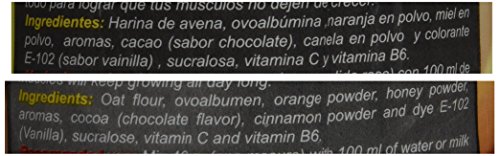 Tortitas de Avena en Polvo - Combinado de Carbohidratos Proteínas y Vitaminas - Suplementos Deportivos y Suplementos Alimentación - Vitobest (Chocolate, 700g)