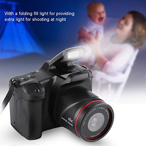 Tosuny Cámara Compacta Digital Zoom 16X 2.4 '' Pantalla 720P 16MP Sensor CMOS Cámara Video Digital, hasta 32G Tosuny Cámara Compacta Digital Zoom 16X 2.4 '' Pantalla 720P 16MP Sensor CMOS Cámara Video Digital, hasta 32G