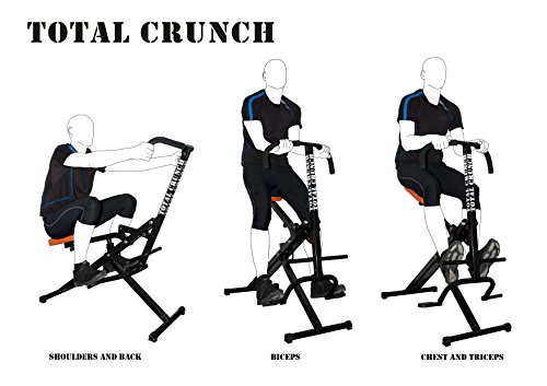 Total Crunch Máquina de Ejercicios Muscular Fitness Entrenamiento Musculación Total Crunch Máquina de Ejercicios Muscular Fitness Entrenamiento Musculación