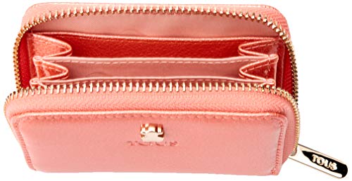 Tous Dorp - Monedero para Mujer, Rosa, 10 x 8 x 2.5 cm Tous Dorp - Monedero para Mujer, Rosa, 10 x 8 x 2.5 cm
