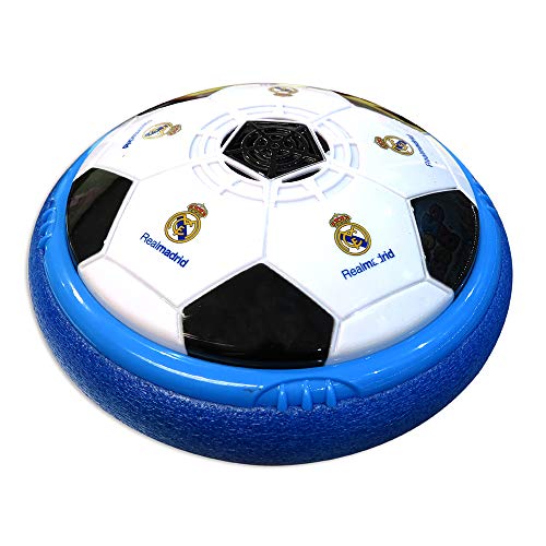 Toy Partner Airball Real Madrid Air Ball Luces Deslizante, Blanco Y Azul