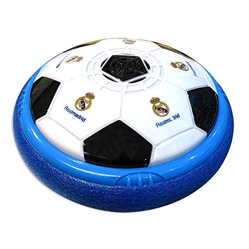 Toy Partner Airball Real Madrid Air Ball Luces Deslizante, Blanco Y Azul Toy Partner Airball Real Madrid Air Ball Luces Deslizante, Blanco Y Azul