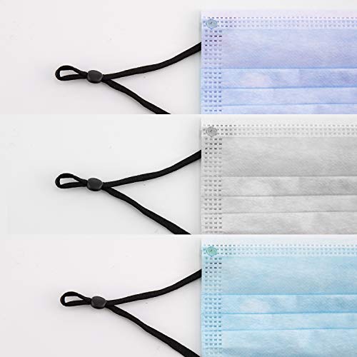 TOYMIS 120 bandas Elásticas de Costura con Hebilla Ajustable para Suministros de Manualidades (Blanco y Negro) TOYMIS 120 bandas Elásticas de Costura con Hebilla Ajustable para Suministros de Manualidades (Blanco y Negro)