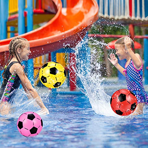 TOYMYTOY Balón de Fútbol Bolas Pelotas Juguetes Deportivos para Niños Color al Azar 6 Piezas