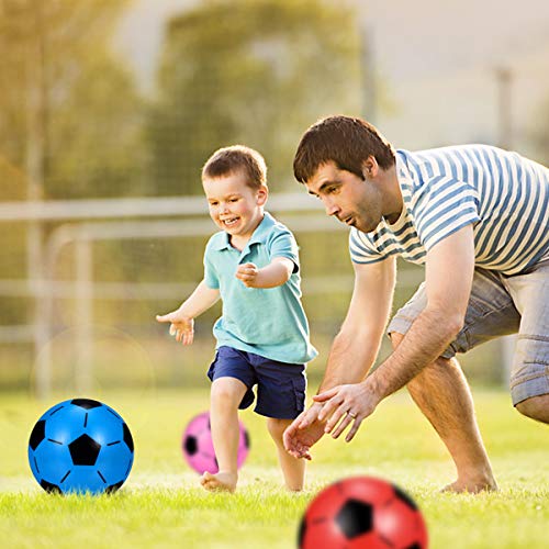 TOYMYTOY Balón de Fútbol Bolas Pelotas Juguetes Deportivos para Niños Color al Azar 6 Piezas