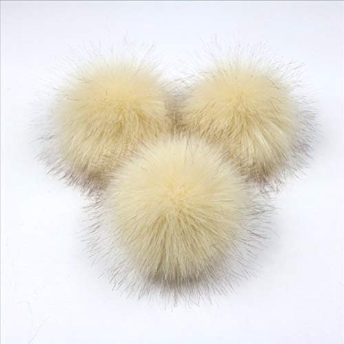 Toyvian 12pcs Bola de Pompón de Pelo de Zorro Accesorios Desmontables para Tejer Sombrero de Lana de Punto Gorro de Invierno Gorro de Esquí 8 cm en un diámetro Toyvian 12pcs Bola de Pompón de Pelo de Zorro Accesorios Desmontables para Tejer Sombrero de Lana de Punto Gorro de Invierno Gorro de Esquí 8 cm en un diámetro