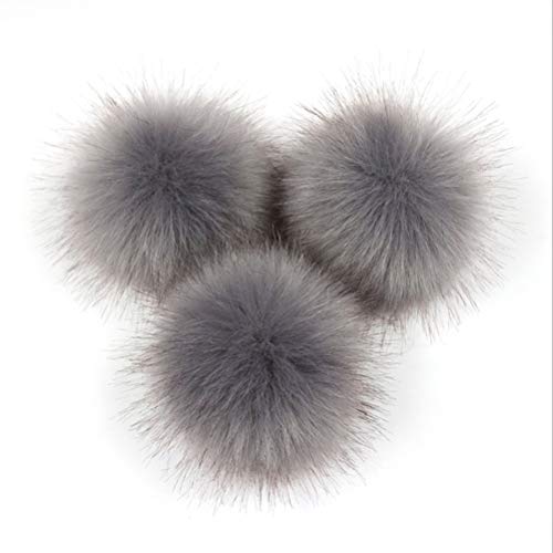 Toyvian 12pcs Bola de Pompón de Pelo de Zorro Accesorios Desmontables para Tejer Sombrero de Lana de Punto Gorro de Invierno Gorro de Esquí 8 cm en un diámetro Toyvian 12pcs Bola de Pompón de Pelo de Zorro Accesorios Desmontables para Tejer Sombrero de Lana de Punto Gorro de Invierno Gorro de Esquí 8 cm en un diámetro