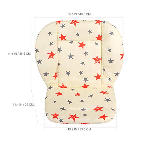 Toyvian Cojín Reductor Universal de Algodón para Silla de Coche de Paseo del Carro Cubierta del Asiento del Niño (Estrella Gris de Cinco Puntas) Toyvian Cojín Reductor Universal de Algodón para Silla de Coche de Paseo del Carro Cubierta del Asiento del Niño (Estrella Gris de Cinco Puntas)