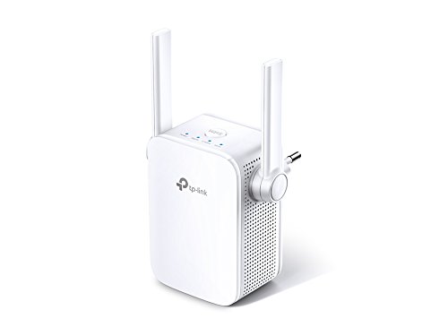 TP-Link - Repetidor WiFi AC1200, 5 GHz & 2.4 Ghz, Amplificador WiFi Extensor, con Puerto Ethernet, Repetidor Inalámbrico, Blanco (RE305)