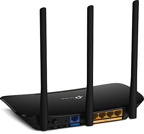 TP-Link TL-WR940N Router Inalámbrico Repetidor de WIFI Punto de Acceso N450 Mbps, Alta Sensibilidad, WPS, 4 LAN, 1 WAN, Tecnología 3 x 3 MIMO