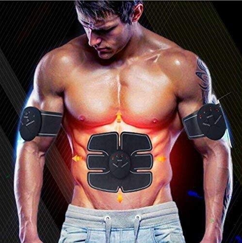 TRAINING Abdomen eléctricos eléctricos Abs formador/Estómago cinturón de tonificación EMS/Cintura/Pierna/Brazo/Nalga con 6 Modos y 15 Niveles y USB Recargable, Body Fitness Aparatos for Hace TRAINING Abdomen eléctricos eléctricos Abs formador/Estómago cinturón de tonificación EMS/Cintura/Pierna/Brazo/Nalga con 6 Modos y 15 Niveles y USB Recargable, Body Fitness Aparatos for Hace