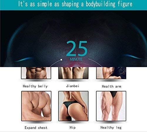 TRAINING Abdomen eléctricos eléctricos Abs formador/Estómago cinturón de tonificación EMS/Cintura/Pierna/Brazo/Nalga con 6 Modos y 15 Niveles y USB Recargable, Body Fitness Aparatos for Hace TRAINING Abdomen eléctricos eléctricos Abs formador/Estómago cinturón de tonificación EMS/Cintura/Pierna/Brazo/Nalga con 6 Modos y 15 Niveles y USB Recargable, Body Fitness Aparatos for Hace