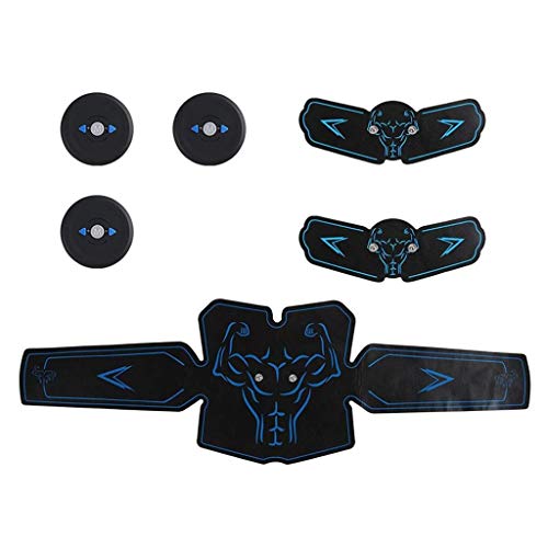 Training ABS estimulador Muscular tóner, Abdominal cinturón de tonificación Muscular Inteligente ccsme Body Trainer, Recargable 6 Modos USB y 10 Niveles de estimulación eléctrica Muscular inalámbrica Training ABS estimulador Muscular tóner, Abdominal cinturón de tonificación Muscular Inteligente ccsme Body Trainer, Recargable 6 Modos USB y 10 Niveles de estimulación eléctrica Muscular inalámbrica
