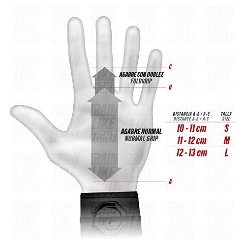 TRAINLIKEFIGHT Icon 0H - Calleras para Crossfit, calistenia, Ejercicios gimnásticos, protección para Tus Manos. (S) TRAINLIKEFIGHT Icon 0H - Calleras para Crossfit, calistenia, Ejercicios gimnásticos, protección para Tus Manos. (S)