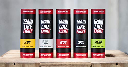 TRAINLIKEFIGHT Icon Reverse 0H - Calleras para Crossfit, calistenia, Ejercicios gimnásticos, protección para Tus Manos. (L)