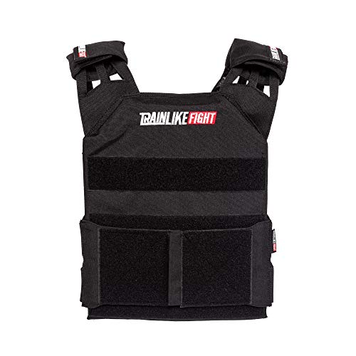 TRAINLIKEFIGHT MEV Entry Vest - Chaleco Lastrado Ajustable para Entrenamiento, Crossfit, calistenia o Fitness (Apto para Placas lastradas) (Black/Negro) TRAINLIKEFIGHT MEV Entry Vest - Chaleco Lastrado Ajustable para Entrenamiento, Crossfit, calistenia o Fitness (Apto para Placas lastradas) (Black/Negro)