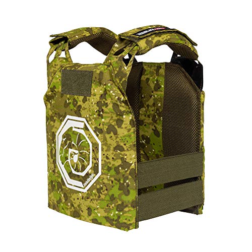 TRAINLIKEFIGHT MEV Entry Vest - Chaleco Lastrado Ajustable para Entrenamiento, Crossfit, calistenia o Fitness (Apto para Placas lastradas) (Camo/E-Camo) TRAINLIKEFIGHT MEV Entry Vest - Chaleco Lastrado Ajustable para Entrenamiento, Crossfit, calistenia o Fitness (Apto para Placas lastradas) (Camo/E-Camo)