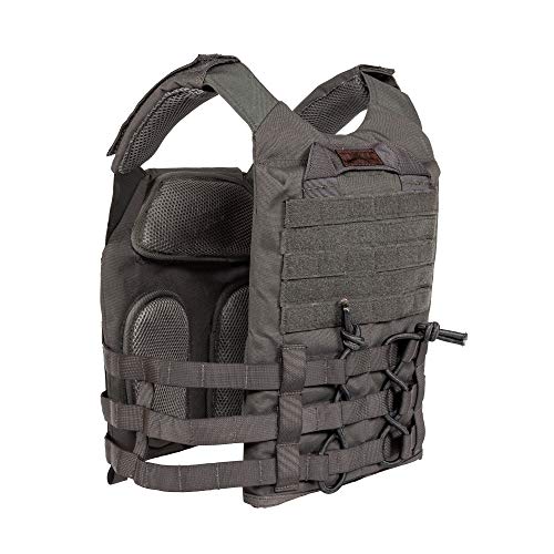 TRAINLIKEFIGHT OLDSKULL Vest - Chaleco Lastrado Ajustable para Entrenamiento, Crossfit, calistenia o Fitness (Apto para Placas lastradas) (WOLFGREY) TRAINLIKEFIGHT OLDSKULL Vest - Chaleco Lastrado Ajustable para Entrenamiento, Crossfit, calistenia o Fitness (Apto para Placas lastradas) (WOLFGREY)