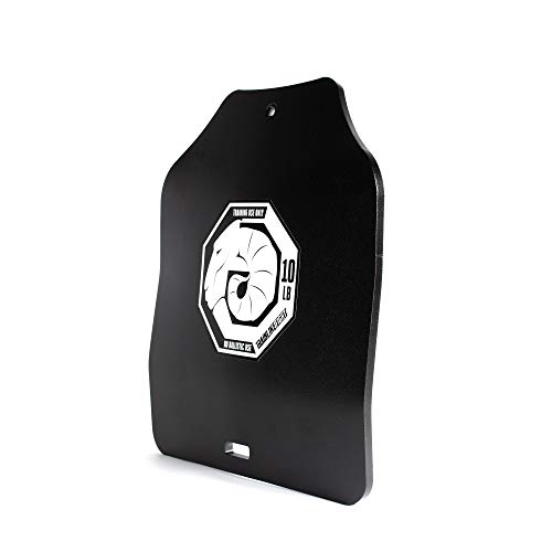 TRAINLIKEFIGHT Ultimate Triple Curve Weighted Plates 10lbs (20lbs Pair) - Juego de Placas lastradas de Peso de 4,5kg (9kg Total Pareja), sin Chaleco