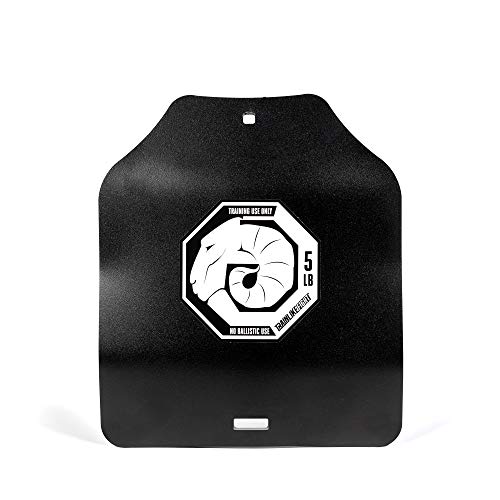 TRAINLIKEFIGHT Ultimate Triple Curve Weighted Plates 5lbs (10lbs Pair) - Juego de Placas lastradas de Peso de 2,27kg (4,54kg Total Pareja), sin Chaleco TRAINLIKEFIGHT Ultimate Triple Curve Weighted Plates 5lbs (10lbs Pair) - Juego de Placas lastradas de Peso de 2,27kg (4,54kg Total Pareja), sin Chaleco