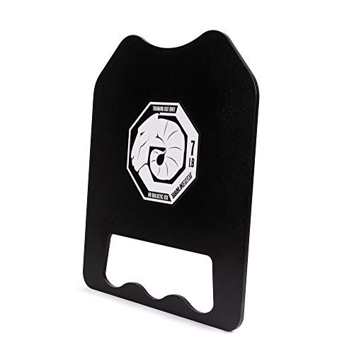 TRAINLIKEFIGHT - Weighted Plates 7lbs Flat Version (14lbs Pair) - Juego de Placas Planas lastradas de Peso de 3,18kg (6,35kg Total Pareja), sin Chaleco TRAINLIKEFIGHT - Weighted Plates 7lbs Flat Version (14lbs Pair) - Juego de Placas Planas lastradas de Peso de 3,18kg (6,35kg Total Pareja), sin Chaleco