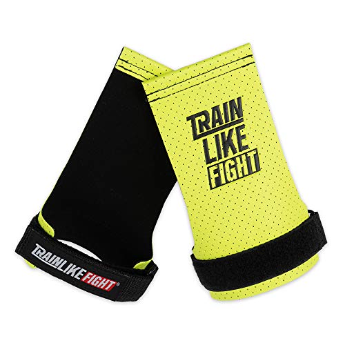 TRAINLIKEFIGHT Xeno 0H - Calleras para Crossfit, calistenia, Ejercicios gimnásticos, protección para Tus Manos. (L)