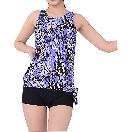 Traje De Baño Dividido Modo Tendencia A Hipertrofia Bikini Mode De Marca Traje De Baño Cómodo Y Moderno Traje De Baño Bajo Para Mujer Traje De Baño De Playa De Moda ( Color : Purple , Size : S )