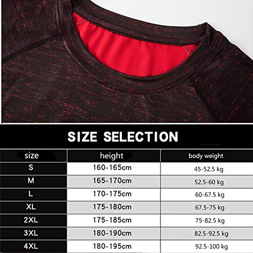 Trajes De Fitness para Hombres Primavera Y Otoño Nuevos Trajes De Fitness Trajes De Entrenamiento De Medias para Hombres, Utilizados para Correr por La Mañana, Fitness, Senderismo C,4XL