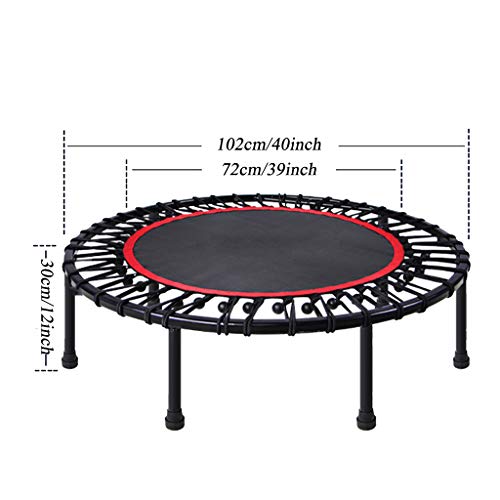TrampolíN para Ejercicios En El Interior - TrampolíN Silencioso Redondo - Equipo De Entrenamiento con Ejercicios AeróBicos - TrampolíN para NiñOs Y Adultos - Estilo De Cuerda EláStica - 200 Kg Carga TrampolíN para Ejercicios En El Interior - TrampolíN Silencioso Redondo - Equipo De Entrenamiento con Ejercicios AeróBicos - TrampolíN para NiñOs Y Adultos - Estilo De Cuerda EláStica - 200 Kg Carga