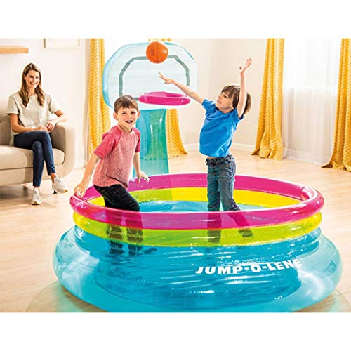 Trampolín para Niños Trampolín Hogar Pequeño Castillo Inflable Parque Infantil Castillo Castillo Inflable De Interior Trampolín Inflable Juguete Inflable para Niños