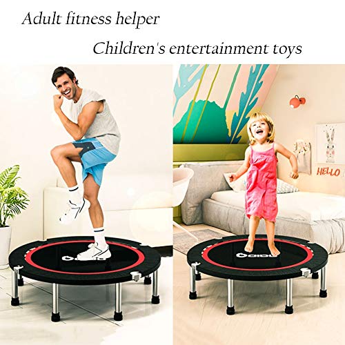Trampolín Plegable para Interiores/Exteriores,Mini Ejercicio Ligero Y De Ejercicio Aeróbico con Gorila Aeróbica - MAX 350 Kg, 48 Pulgadas Trampolín Plegable para Interiores/Exteriores,Mini Ejercicio Ligero Y De Ejercicio Aeróbico con Gorila Aeróbica - MAX 350 Kg, 48 Pulgadas