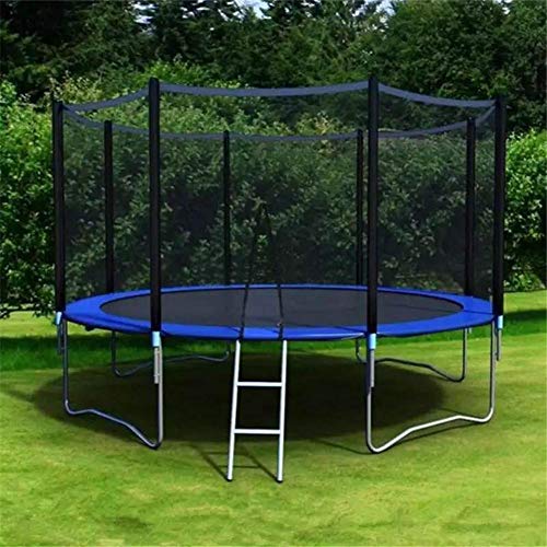 Trampolines Round Jump Mat, Round Jumping Mat, Portátil y Plegable Garden Trampoline Fitness Body Exercise Workout MAX