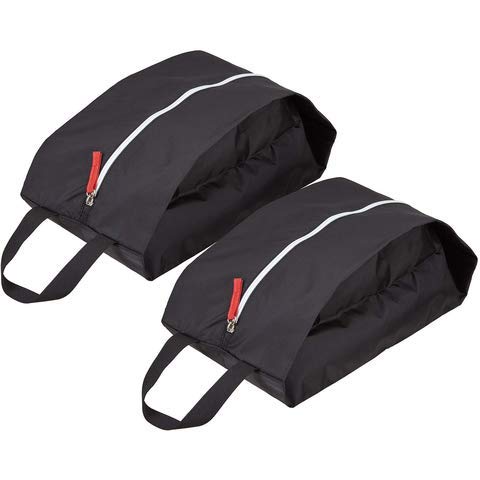 TRAVELTO Set de 2 Bolsas para Zapatos de Nylon Resistente con Cierre Ideal para Viajes - Shoe Bag/botinera/Bolso para Zapatos TRAVELTO Set de 2 Bolsas para Zapatos de Nylon Resistente con Cierre Ideal para Viajes - Shoe Bag/botinera/Bolso para Zapatos