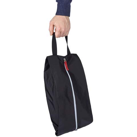 TRAVELTO Set de 2 Bolsas para Zapatos de Nylon Resistente con Cierre Ideal para Viajes - Shoe Bag/botinera/Bolso para Zapatos TRAVELTO Set de 2 Bolsas para Zapatos de Nylon Resistente con Cierre Ideal para Viajes - Shoe Bag/botinera/Bolso para Zapatos