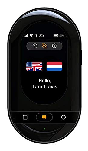 Travis Touch Go - Traductor Inteligente de Bolsillo a 155 Idiomas Con Pantalla Táctil, eSIM y Hotspot Travis Touch Go - Traductor Inteligente de Bolsillo a 155 Idiomas Con Pantalla Táctil, eSIM y Hotspot